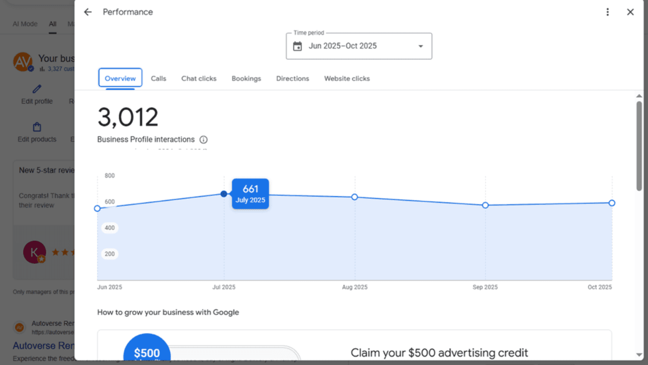 Autoverse Rental Car Website Design & Local SEO screenshot 2